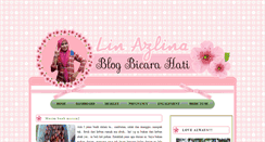 Desktop Screenshot of linazlina.com